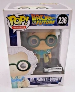 Funko Pop Regreso al Futuro Dr Emmett Marrón Lootcrate Exclusivo #236 - Imagen 1 de 3