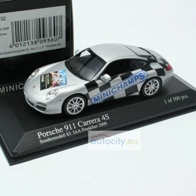 MINICHAMPS IAA FRANKFURT PORSCHE 911 (997) CARRERA 4S SONDERMODELL 63 403066432 - Immagine 1 di 4