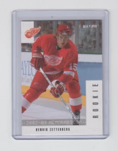 02/03 BAP Memorabilia Detroit Red Wings Henrik Zetterberg Rookie RC card #286 - Picture 1 of 2