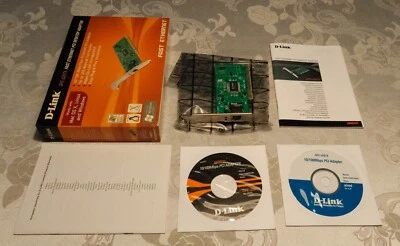 D-LINK DFE-528TX FAST ETHERNET PCI ADAPTER 10/100MBPS +DIGICOM 8E4080 PCI  MODEM - Immagine 1 di 3