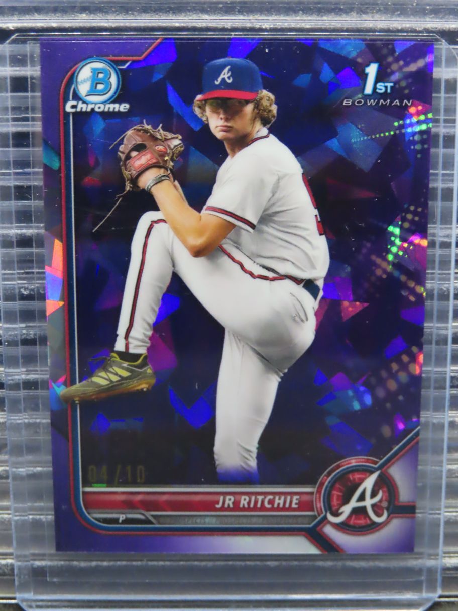 2022 Bowman Chrome Draft Sapphire JR Ritchie Purple Refractor Prospect #4/10 126