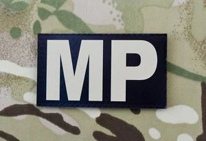 Infrarot MP schwarz & hellbraun IR Patch Militär Polizei 31 Bravo rot Kappe  - Bild 1 von 2