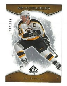2007-08 SP Authentic Ray Bourque #158 #d 1794/1999