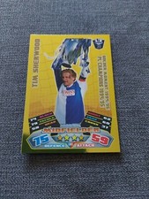 TIM SHERWOOD GOLDEN MOMENTS MATCH ATTACK CARD 