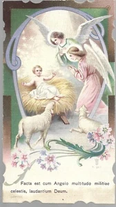 Santino - Gebet zu Jesuskind - SLE Heiliger Eucharistischer Bund 1904 Karmeliter - Bild 1 von 2