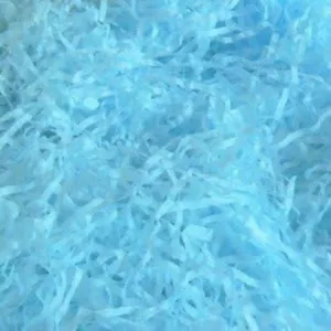 1kg Baby Blue Shredded Tissue Filler Paper for Hamper Gift Box Basket Packaging* - Picture 1 of 1