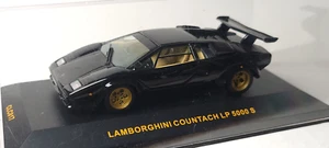 IXO Lamborghini Countach 5000 S black CLC017 1/43 missing passenger mirror - Picture 1 of 3