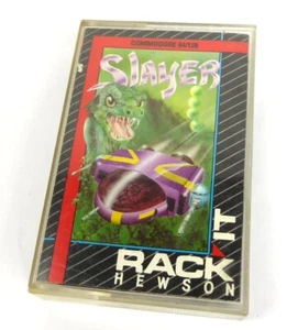 Juego Commodore 64 C64 -- SLAYER (Hewson/Rack It) -- Tape - Imagen 1 de 1