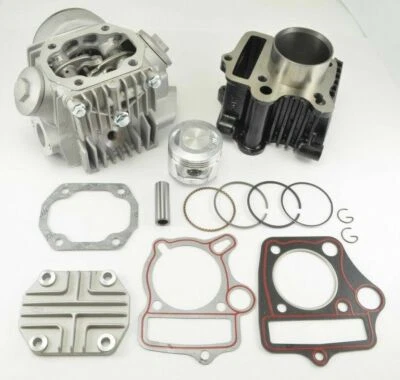 CYLINDER HEAD PISTON RINGS GASKET KIT FOR HONDA ATC70 CRF70 CT70 TRX70 XR70 S65 - Image 1 of 3