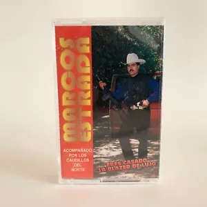 Marcos Estrada Cassette Con Los Caudillos del Norte Corridos Chalino Rare New - Picture 1 of 3