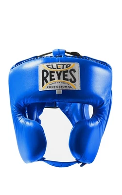 Cleto Reyes Azul Clásico Entrenamiento Protección de Mejillas Boxeo Arnés Foto 1 de 3