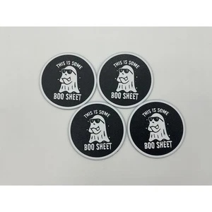 This Is Some Boo Sheet - Shaka Brands - Halloween Coasters - Set of 4 - Picture 1 of 2