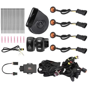 Turn Signal Kit Compatible with 2020+ Can-Am Defender Kit Self Cancelling - Picture 1 of 8