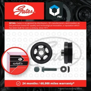 Crankshaft Pulley (TVD) fits MERCEDES S320 W221 3.0D 07 to 12 Gates 6420300003 - Picture 1 of 2