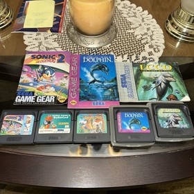 SEGA Game Gear Cartridge and Case Lot - Untested PAL mainly lot. Look at photos.