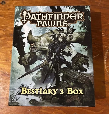 Pathfinder Pawns Bestiary Box 3 OUT OF PRINT Complete Unpunched - Image 1 of 4