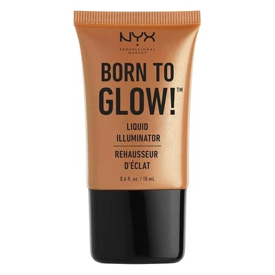 NYX PROFESSIONAL MAKEUP Born To Glow Liquid Illuminator, Pure Gold - Image 1 of 4