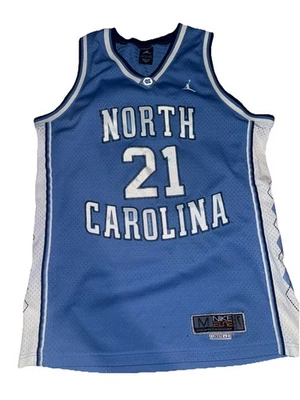 Vintage University of North Carolina Tarheels #21 Nike Elite Jersey Mens MED - Image 1 of 4