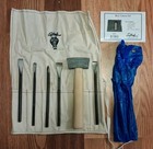 Sculpture House Basic Stone Carving Set Chisels Hammer (BAZ) + Rifflers