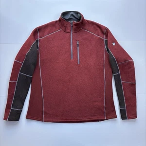 Kuhl Interceptr Sweater Herren XXL 1/4 Zip Pullover Jacke Fleece Wandern Camping - Bild 1 von 11