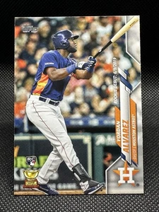 2020 Topps Update Series Rookie Debut Yordan Alvarez #U-300 Royal Blue Astros RC - Picture 1 of 2