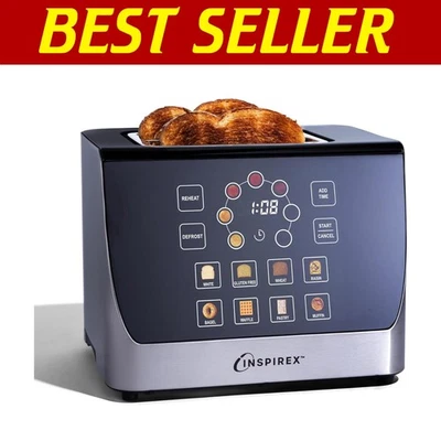 Smart Touchscreen 2-Slice Toaster with 8 Types and 7 Browning Levels - Stainl... - Image 1 of 4