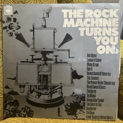 THE ROCK MACHINE TURNS YOU ON (1968 LP) 1ST UK STEREO PRESS Bob Dylan, Byrds etc - Image 1 of 4