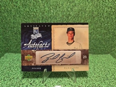 Upper Deck Artifacts 2007 - Autofacts #AF-ZG Zack Greinke (AU) Foto 1 de 2