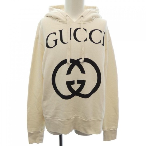 GUCCI Felpa con Cappuccio Uomo Con Incastro "G" Taglia Large L