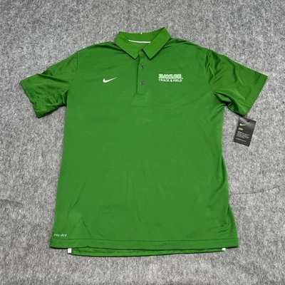 Camisa polo masculina Baylor Bears verde grande NCAA atletismo Nike Dri FIT grande 12 - Imagem 1 de 4