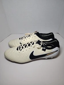 New Nike Legend 10 Elite FG Lemonade Black DV4328 700 Men's Size 12.5 - Picture 1 of 6