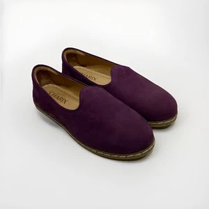 Charix Classic Slipper Schuhe Halbschuhe Lila Nubukleder Damen EU 36 US 5,5-6 - Bild 1 von 12