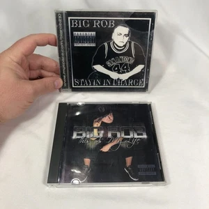 Big Rob (2) CD LOT - San Antonio TX Rapper Robert Compean - RARE OOP Only1onEbay - Bild 1 von 11