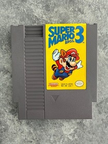 Super Mario Bros. 3 Nintendo NES Authentic Cartridge Only Tested & Works