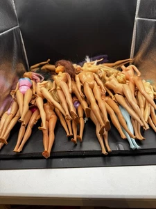 Huge Lot Of Damaged Barbie And Ken Dolls AS IS For Repair Or OOAK Parts Only - Picture 1 of 15