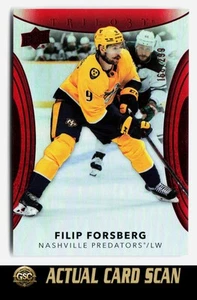 2022-23 Upper Deck Trilogy #47 Filip Forsberg Red #/299 - Picture 1 of 2