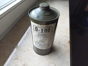 Blechdose BW 1982 Öldose Schmieröl Bundeswehr Maschinen Oldtimer Militaria leer - Bild 1 von 9