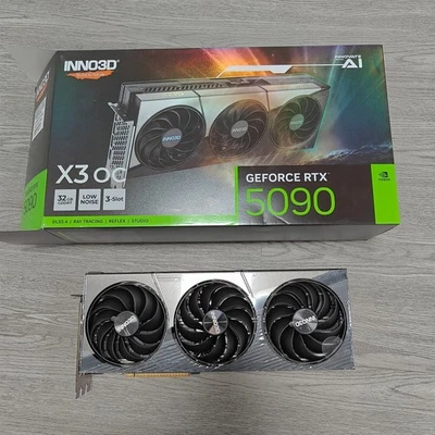 INNO3D RTX 5090 X3 OC GPU No Core & VRAM For parts Pleas read (US Stock) - Image 1 of 2