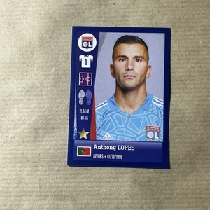196 LOPES OL LYON PANINI FOOT 2022 2023 STICKERS FOOT LIGUE 1 - Foto 1 di 2