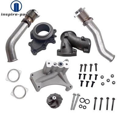 Tubos de rueda y más mejorados con válvula sin EBP para Ford 99.5-03 7.3L turbo pedestal Foto 1 de 4