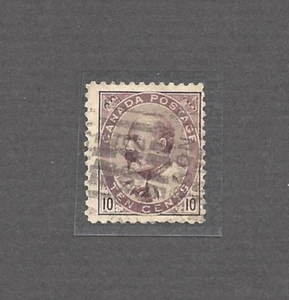 Canada Stamp #93i, 10 Cent Edward, Used, Fine to Very Fine, CV +/- $14.00 - Picture 1 of 2