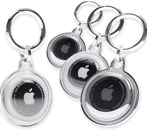 4 Pack Airtag Keychain Waterproof, Air Tag Holder for Apple Airtag GPS Tracker - Picture 1 of 7