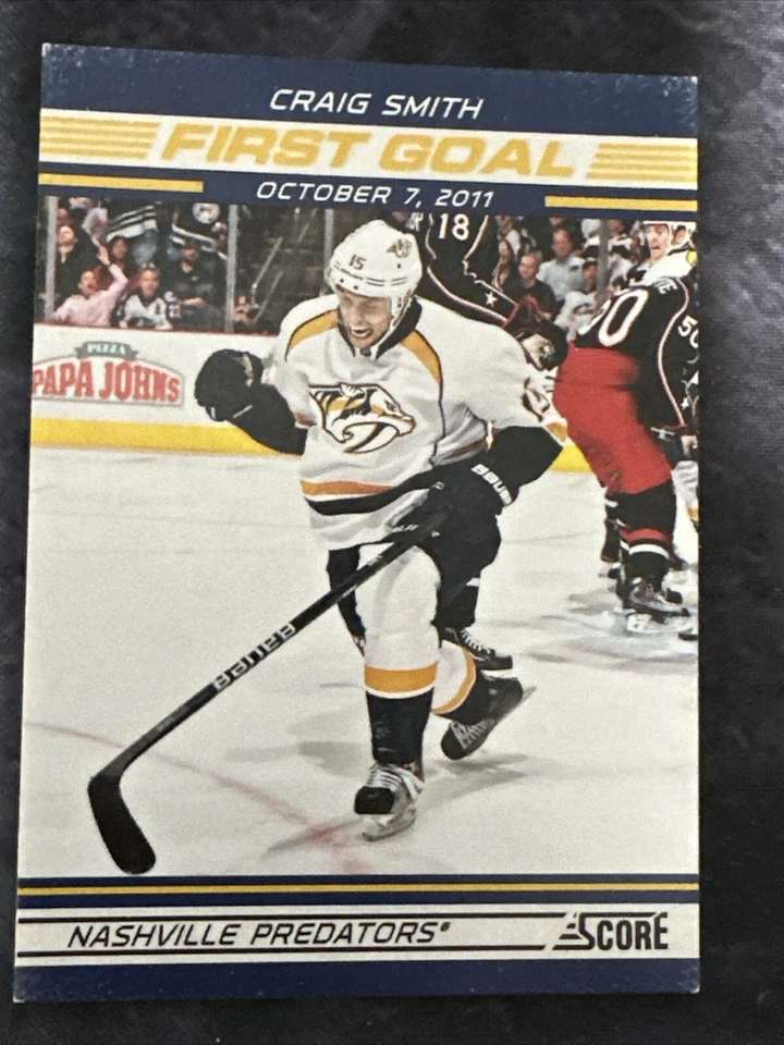 2012-13 Score First Goal FG8 Craig Smith Nashville Predators - Image 1 of 2