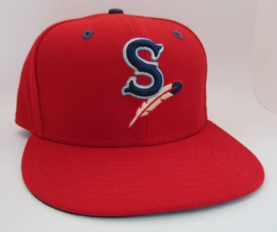 Spokane Indians New Era Fitted Hat Sz 7 Minor League MiLB 59FIFTY 5950 - Image 1 of 4