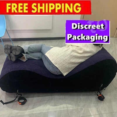 Inflatable Sex Aid Pillow Love Position Cushion Couple soft cushion Furniture US - Image 1 of 4