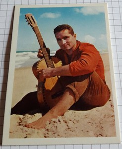 Music/Movie Star FREDDY QUINN >> Portrait Photo - Trading Card #2228