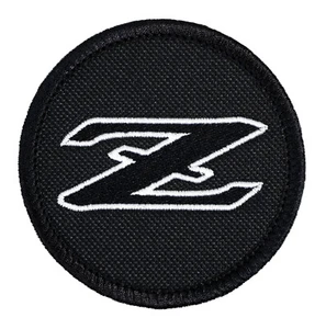Nissan Z bestickter Patch schwarz/schwarz Bügelbild Aufnähen Jacke Rucksack Weste Mütze - Bild 1 von 2