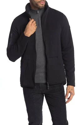 Hugo Boss Chaqueta Negra Abrigo de Golf Profesional Camping Senderismo Invierno Cálido Aislamiento Medio Foto 1 de 4