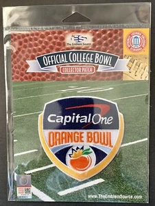 ORANGE BOWL Official NCAA Jersey Patch- Penn State Vs Notre Dame - Picture 1 of 1