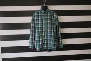 Great Northwest Men's Plaid Button Front Shirt Long Sleeve Size L - Picture 1 of 4